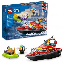 LEGO City Fire Rescue Boat...